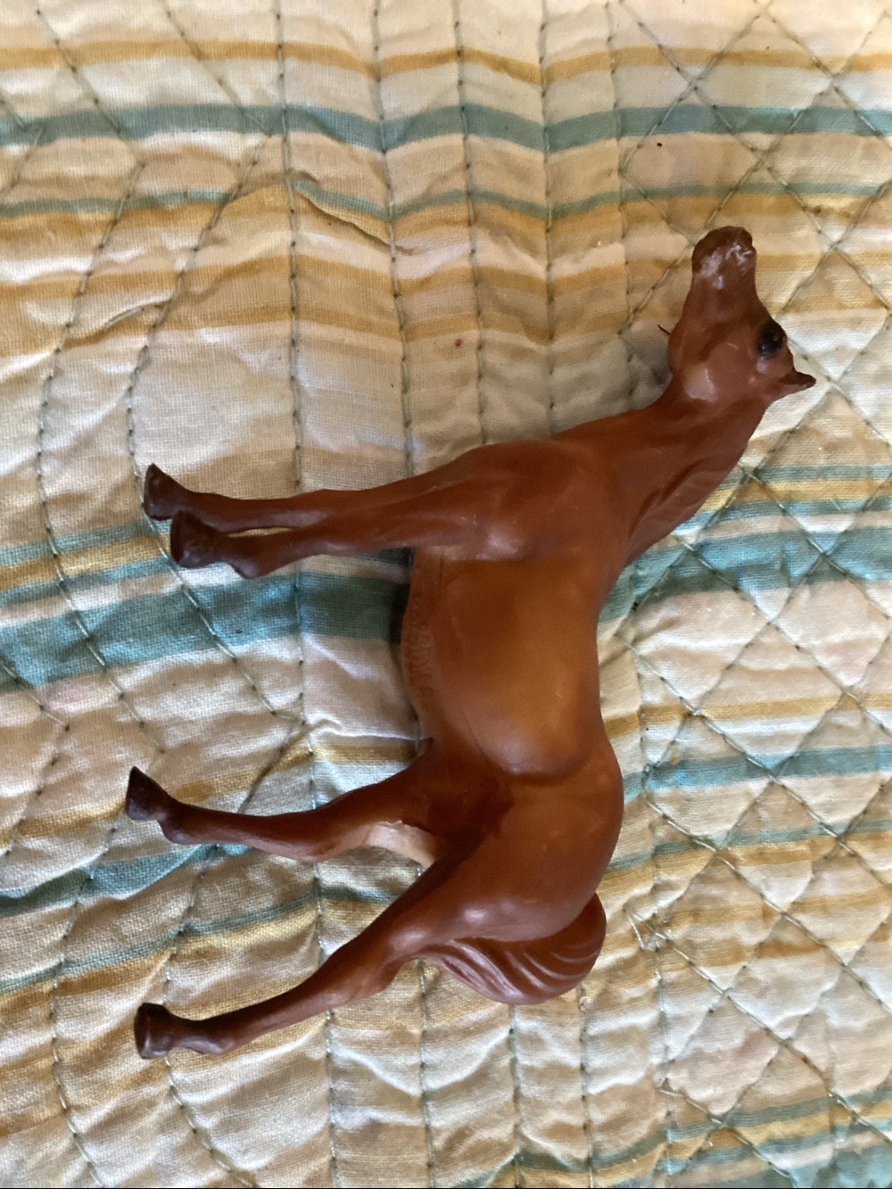 Vintage Plastic breyer horse figuring Lot - Brown, Tan, White - Picture 7 of 11